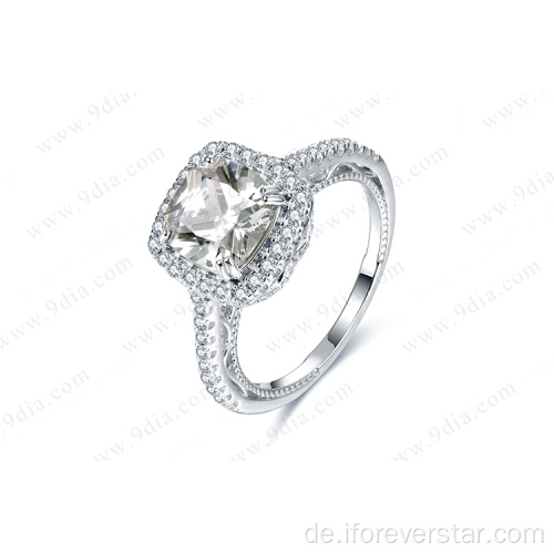 Forever Star Moissanite Diamant-Verlobungsringe